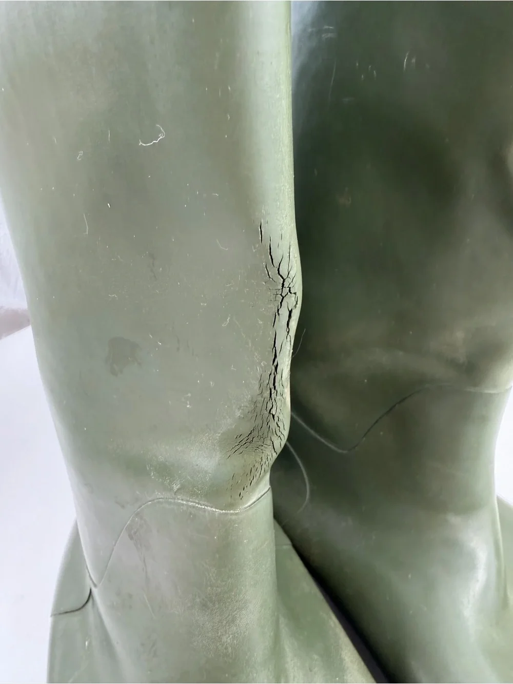 Tretorn Men’s Olive Green -SZ 13- Heisingborg Fleece-Lined Waterproof Rain Boots